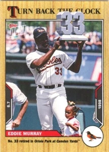 2021 Topps Now Turn Back The Clock Eddie Murray #68 Baseball Card(PR:361) - Picture 1 of 2