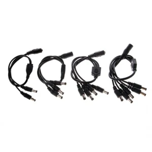 Female to 2/3/4/5 Male Plug 5.5x2.1mm Port 12V for DC Power Adapter Splitter C - Picture 1 of 11