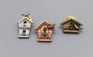 JJ Jonette 3 pasadores de metal mezclado para casa de pájaros - Imagen 1 de 4