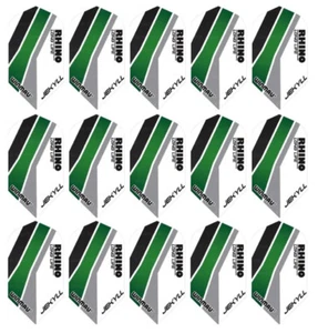 5 Sets Winmau Rhino Slim 100 Micron Dart Flights – Ships w/ Tracking - Jekyll - Picture 1 of 1