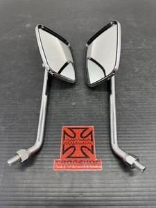 02-10 SUZUKI GZ250 MARAUDER REAR VIEW MIRROR SET PAIR MIRRORS LEFT RIGHT - Bild 1 von 8