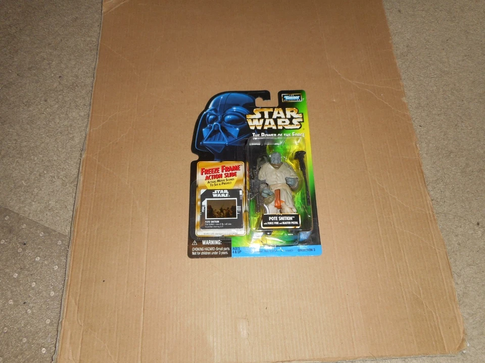 Star Wars Power of the Force Pote Snitkin Force Pike Blaster Kenner Hasbro 1998