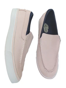 $100 SPERRY Top-Sider 8.5 Shoes Sneakers Slip-on Pink Nubuck Boat Neoprene Deck - Picture 1 of 8