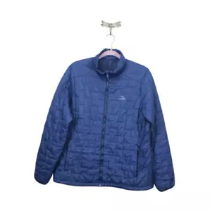 LL Bean Women's PrimaLoft Packaway Jacket Mariner Blue Size L - Picture 1 of 10