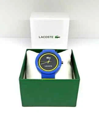 LACOSTE MEN'S GOA  SILICONE WATCH 2020033  - BRAND NEW - FREE SHIPPING! - Image 1 of 4