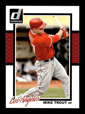 2014 Donruss Baseball #112 Mike Trout Los Angeles Angels - Image 1 of 2