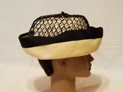 Sombrero de iglesia de vestir original vintage de EVELYN para mujer Foto 1 de 4