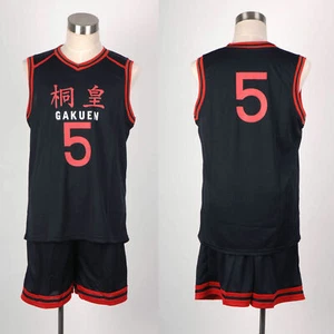 LO ÚLTIMO Disfraz de Camiseta Cosplay Kuroko's Basket Gakuen Aomine Daiki No.5 - Imagen 1 de 5