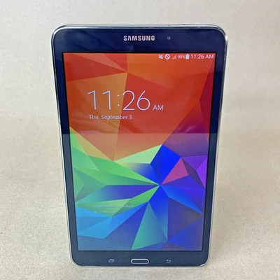 Samsung Galaxy Tab 4 SM-T337V 8" 16GB Wi-Fi + 4G Verizon Tablet Tested Works - Image 1 of 4