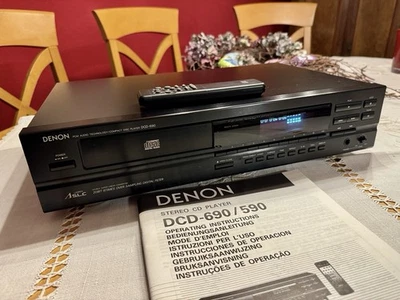 DENON Compact Disc Player DCD-690 (neuwertiger optischer Zustand)… - Bild 1 von 4