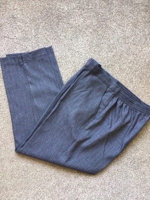 AUTONOMY GREY FLECK SMART PULL ON TROUSERS SIZE 16 EXCON  - Image 1 of 4