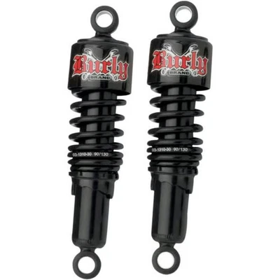 Burly Brand Slammer Shocks - Black Motorcycle Street Bike Watercraft B28-1202B - Изображение 1 из 3