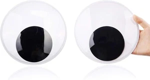 Hágalo usted mismo 7,5 pulgadas ojos gigantes de Google, 2 piezas ojos grandes movibles pulgadas 2 piezas  - Imagen 1 de 7