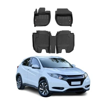 Alfombrillas OMAC Premium para Honda HR-V 2016-2022 todo tipo de clima resistente 3 piezas Foto 1 de 4