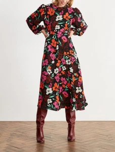 Kitri Mujer Vestido Floral Midi Talla 14 - Imagen 1 de 5