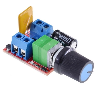 90W DC 3-35V 5A Motor PWM Speed Controller Speed Control Switch LED Dimmer 10khz - Image 1 of 4