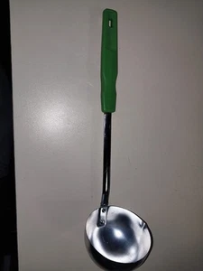 vintage Ekco chromium plated ladle avocado green - Picture 1 of 5