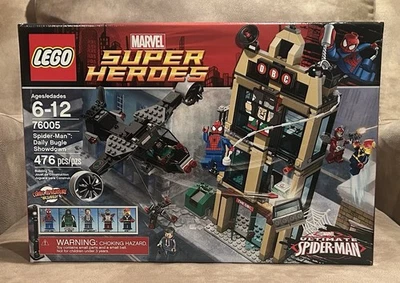 LEGO Marvel Super Heroes Spider-Man Daily Bugle Showdown 76005 New And Sealed - Image 1 of 4