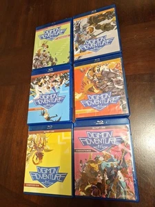 6 Digimon BLU-RAY/DVD’s Verlust, Zukunft, Koexistenz, Beichte, Entschlossenheit, - Bild 1 von 14