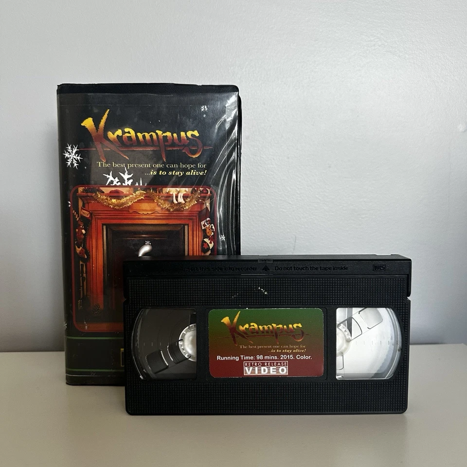 Krampus VHS Retro Release Video Rare Low Run Modern Convention VHS - Image 1 of 3