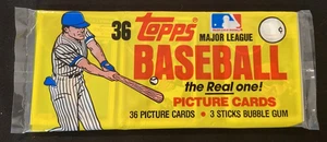 1982 SEALED RACK PACK BASEBALL CAL RIPKEN JR. ROOKIE RC ?? MINT COND! 36 CARDS - Picture 1 of 3