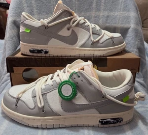 Nuevo Nike Dunk Low Off White Lote 49 de 50 Para hombres Talla 10 Para mujeres Talla 11.5 Personalizado - Imagen 1 de 5