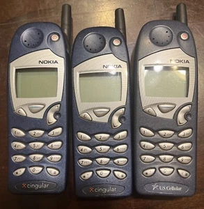 3 Nokia 5165 niebieski vintage rzadki telefon komórkowy - dla kolekcjonerów, niesprawdzony. - Zdjęcie 1 z 2