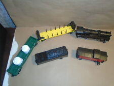Lionel Train Set Locomotive Engine 8602 with Tender Flat Car Gondola & Caboose