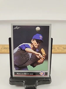 Tarjeta de béisbol 1992 Leaf #41 Nolan Ryan - Envío gratuito Tarjeta de béisbol MLB - Imagen 1 de 2