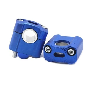 PCS Motocicleta 7/8" 2mm Manillar Elevador Barra Montaje Manija Abrazadera Para Harley Honda - Imagen 1 de 2