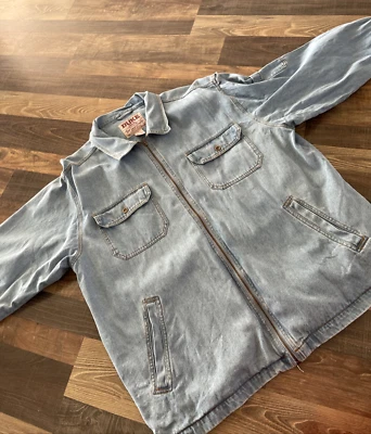 Chaqueta Ligera Denim Azul Duke Haband Cremallera Completa Talla XX Foto 1 de 4