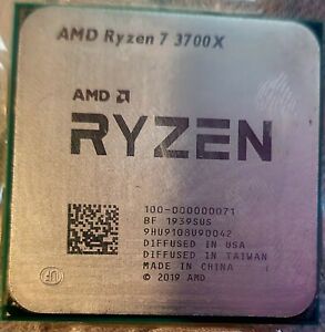 AMD Ryzen 7 3700X - 3.6 GHz Octa-Core (UNTESTED)