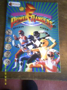 1994 ALBUM STICKER POWER RANGERS MERLIN COLLECTION 5 IMAGES COLLEES - Imagen 1 de 5
