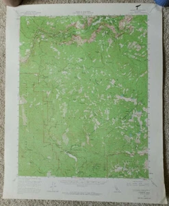 Yosemite CA 1956 USGS mapa topográfico de 15 minutos 1:62500 ratón del condado de Mariposa - Imagen 1 de 3