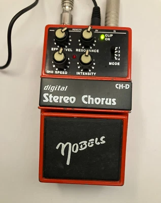 Vintage Nobels CH-D Digital Stereo Chorus Pedal Tested Used Foto 1 de 4