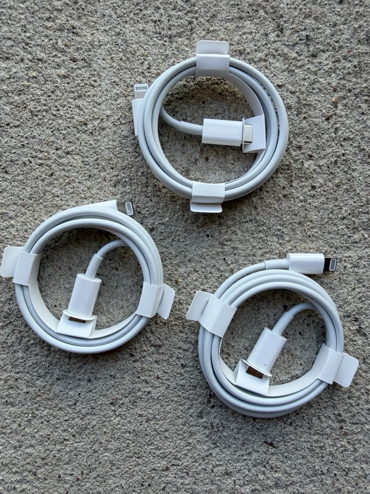 Cable Apple MQGJ2AM/A 1m USB-C a Lightning - Blanco 3pk Foto 1 de 1