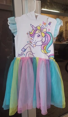 Vestido de fiesta para niña Nickelodeon My Little Pony JoJo Siwa XS (4/5) arco iris Foto 1 de 4