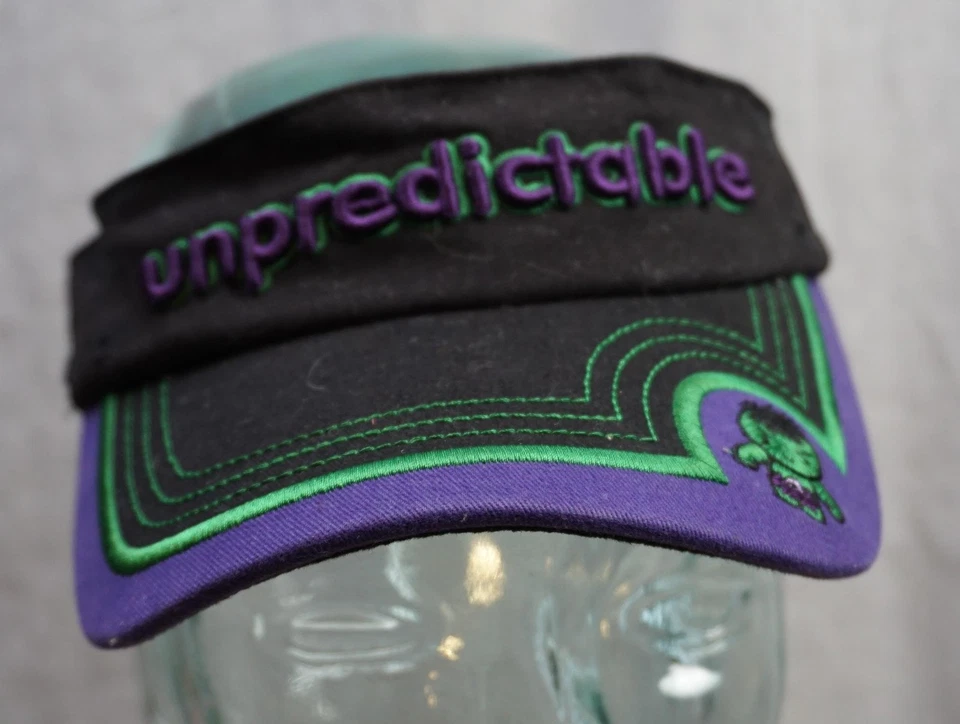 Visera Marvel Impredecible Increíble Hulk Universal Bordado Hechizo Foto 1 de 4