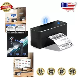 High-Speed 4x6 Thermal Label Printer - Ideal for Small Business Shipping Needs - Picture 1 of 11