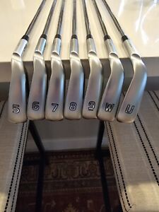 New Ping G425 BlackDot Iron Set 5-UW SPECIAL ORDER shafts And Grips! $1300! Wow