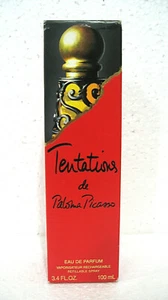 TENTATIONS de PALOMA PICASSO Eau de Parfum Spray SEALED RARE (CHOOSE YOUR SIZE) - Picture 1 of 10