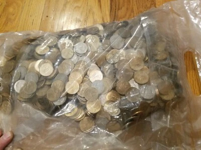 Sealed Bag ($2000) Mixed Circulated One Dollar Coins, no Rolls Presidential &... - Image 1 of 4