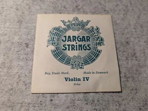 Cuerdas en G Jargar Violín IV "Dolce" Cuerdas de Colección Sin Usar Embalaje Original ¡Difícil de Encontrar! - Imagen 1 de 2