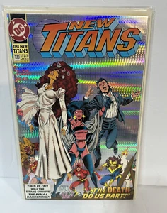 New Titans (Vol 1) #100 - 1993 DC Comics Holo-Graphics Foil Cover - Picture 1 of 1