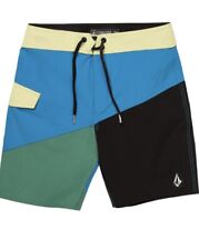 VOLCOM Liberators Boardshorts 28 / 16 Surf Swim Shorts Trunks Colorblock
