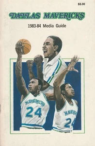 1983-84 DALLAS MAVERICKS NBA BASKETBALL GUÍA DE MEDIOS - Imagen 1 de 1