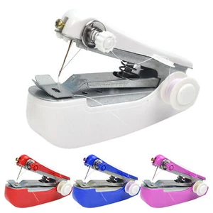 Portable Small Manual Sewing Machine Mini Sewing Machine Household Simple Random - Picture 1 of 15