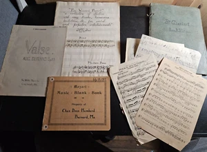 CHARLES ( CHAZ) DEAN HUMBERD M.D. BARNARD MO. PERSONAL COMPOSED MUSIC ARCHIVE - Picture 1 of 22