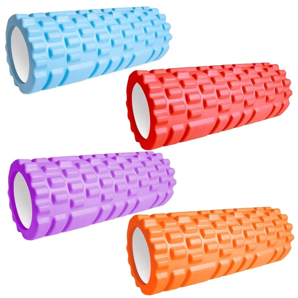 SlickReps Pilates Foam Roller Long Physio Yoga Fitness Gym Exercise 33/45cm - image 1 of 4