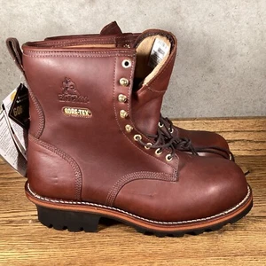 12 W MENS ROCKY 6768 GREAT OAK LOGGER INSULATED STEEL TOE BOOTS NEW WITH TAGS - Picture 1 of 9